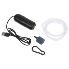 Aquarium Air Fish Tank Bubbler Oxygen Pump Air Fittings USB Air Pump Small