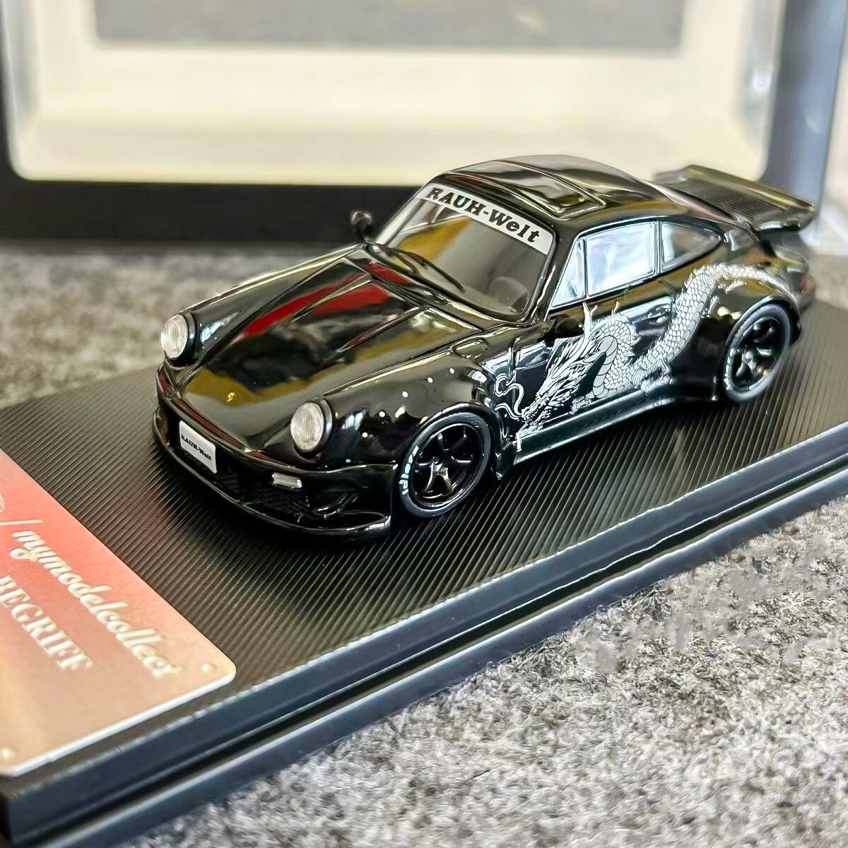 RWB Porsche 930 1:64 レジンカー PORSCHE RWB 930 GT Wing - yellow - Star Models 1:64 | eBay