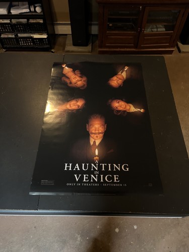 A Haunting In Venice Original Double Sided Movie Poster 27 x 40