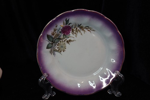 VINTAGE UKAINIAN KOROSTEN FACTORY UKRAINE USSR 17 PIECES COFFEE SERVICE PURPLE - Picture 11 of 21