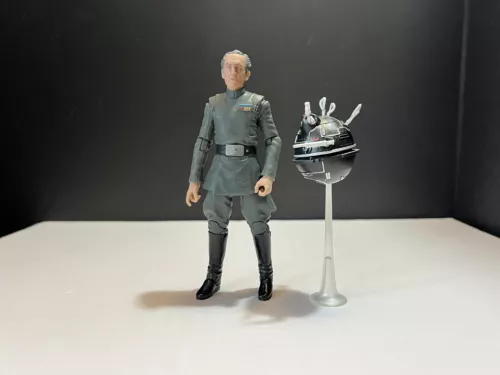 Star Wars Black Series Grand Moff Tarkin 6” Action Figure With Droid
