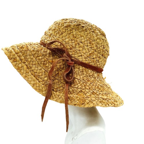 Scala Straw Wide Brim Raffia Straw Sun 