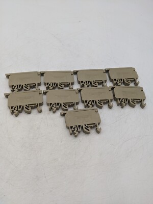 9 Piece Set Conta Clip STK1 Fuse Holder Disconnect Terminal 22-12 AWG 300V 6.3A