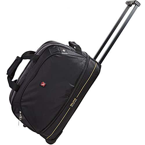 OIWAS Small Rolling Duffle Bag with 