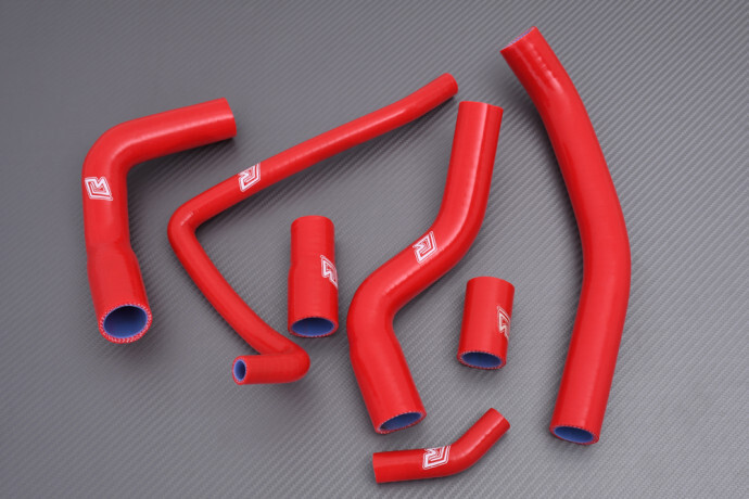 Remplacer Durites Radiateur YAMAHA YZF R1 2009-2011 : Kit Silicone Rouge Anti-Fuite