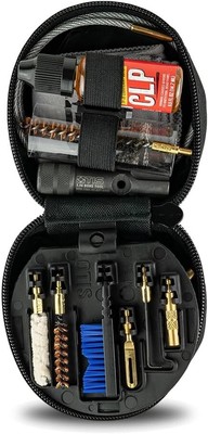 Lightweight 5.56/.223 Cleaning System with Cotton Patches and Bore Brushes