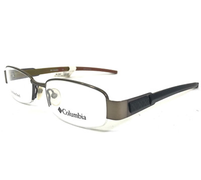 Columbia Brille Rahmen South Peak C03 Schwarz Braune Grau Rechteckig 52-17-135