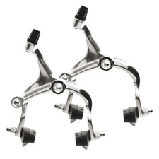 étrier frein vélo fixie single speed 700c couleur argent alu (la paire)