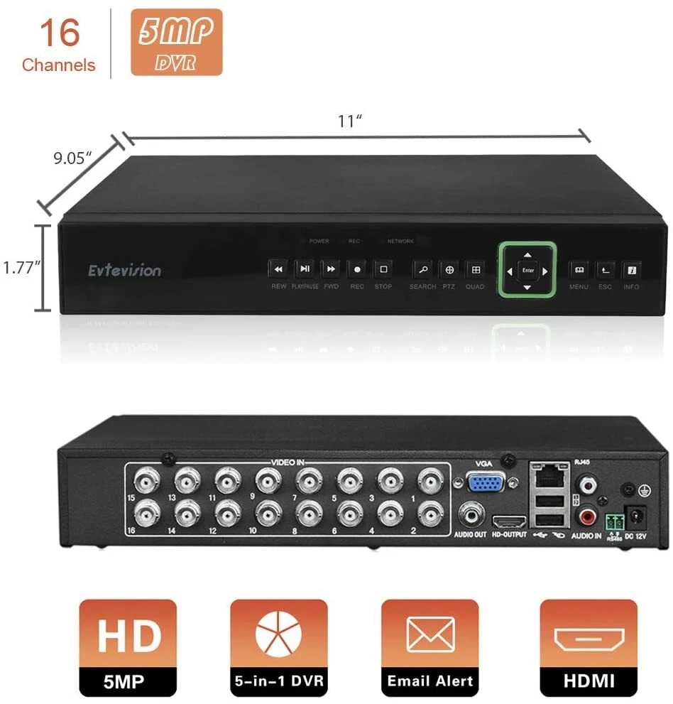 Evtevision dvr 2025