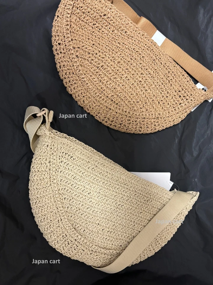 HOT NEW UNIQLO Round Mini Crochet Bag Shoulder Bag Women Gift Japan New 2025 New - Bild 2 von 4