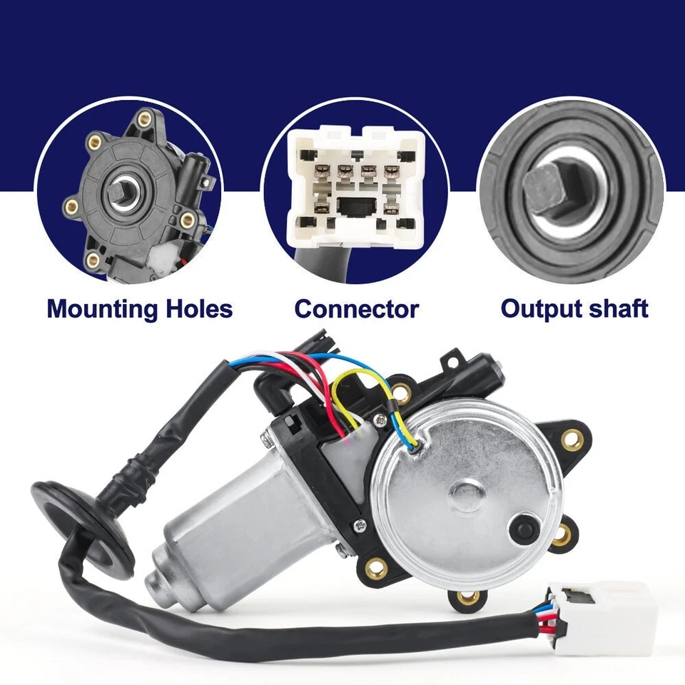 Motor de ventana para Infiniti FX35 FX45 03-08 y G35 03-06 y Q45 02-06 delantero izquierdo LH Foto 2 de 4