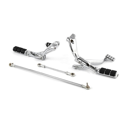 Forward Controls Pegs Levers Linkages Fit For Harley Sportster 883 XL 2004-2013 - Picture 5 of 12