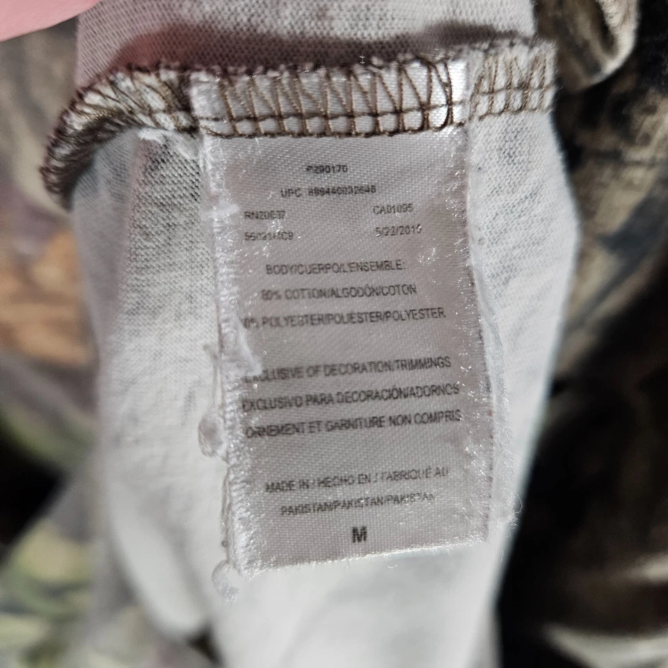 Walls Mens Mossy Oak Break Up Country Camoflauge Medium shirt long sleeve Camo - Image 3 of 4