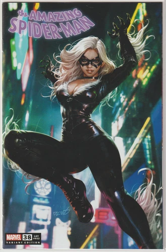 AMAZING SPIDER-MAN #38 UNKNOWN COMICS DERRICK CHEW EXCLUSIVE VARIANT (2023)