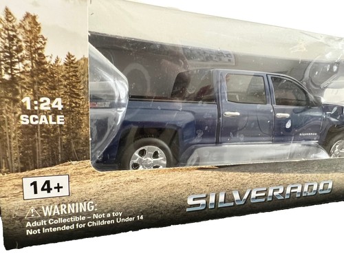 NORSCOT 1/24 BLUE 2014-15 CHEVY SILVERADO Z71 TRUCK NEW IN BOX | eBay