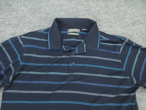 Daniel Cremieux Polo Shirt Mens Large Blue Golf Mercerized Cotton Short Sleeve L - Picture 3 of 8