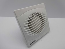 Image of INTERVENT 4" 100mm STANDARD, TIMER EXTRACTOR FAN BATHROOM, TOILET, KITCHEN WHITE