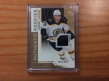 2018-19 SPGU Authentic Rookies Jersey 178 Jeremy Lauzon Boston Bruins 045/499