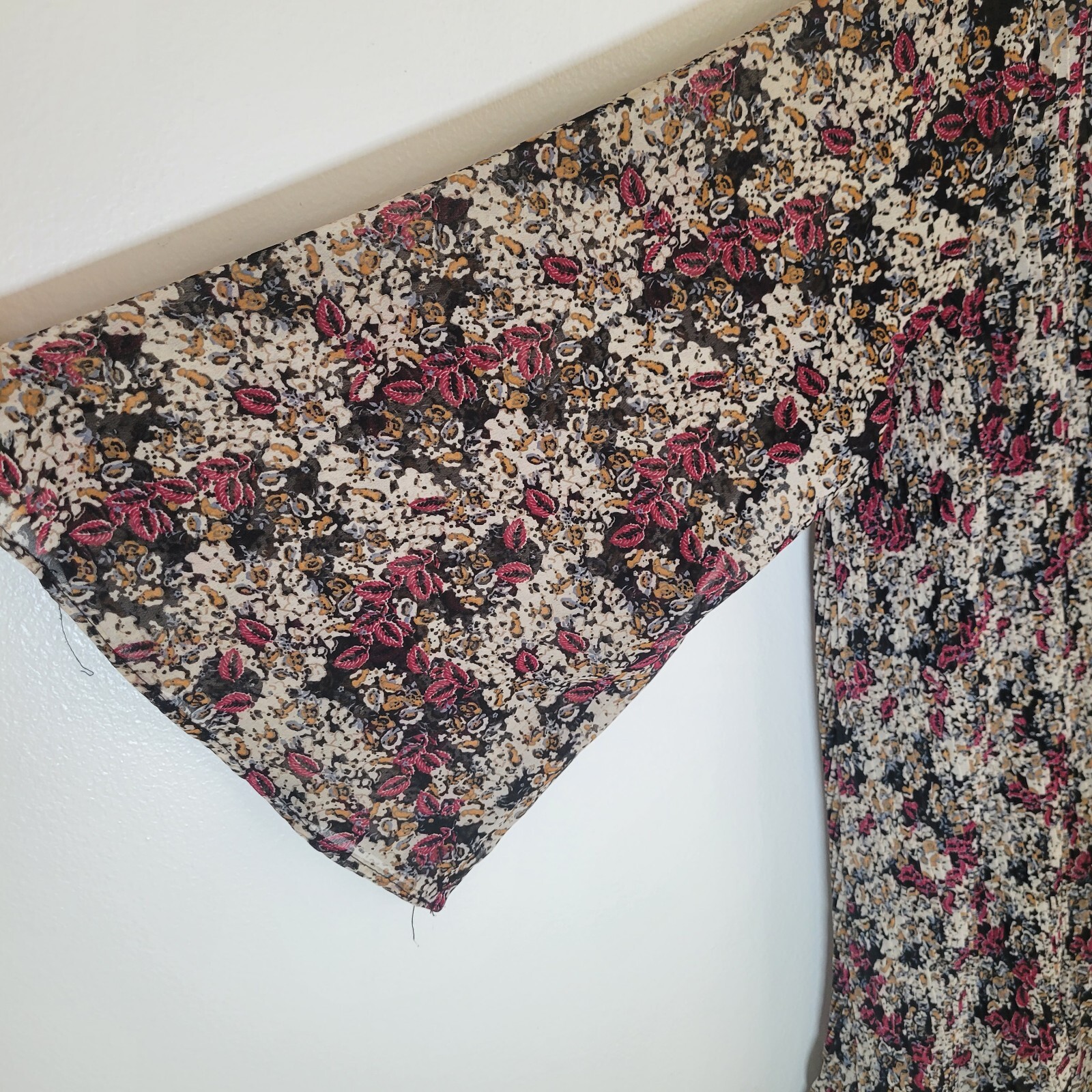 Zara Basic Collection Dress Small Multicolor Fine… - image 3