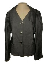 New Jean Jacket Doncaster Black Msrp-$425.00 14