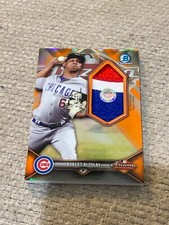 Adbert Alzolay 2018 bowman chrome afl Fall stars patch #8/25