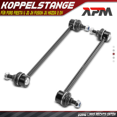 2x Koppelstange Pendelstütze Vorne für Ford Fiesta V JD JH Fusion JU Mazda 2 DY