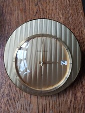 .Vintage Jaeger Le Coultre Table Desk Clock Swiss Made - Excellent Condition. 
