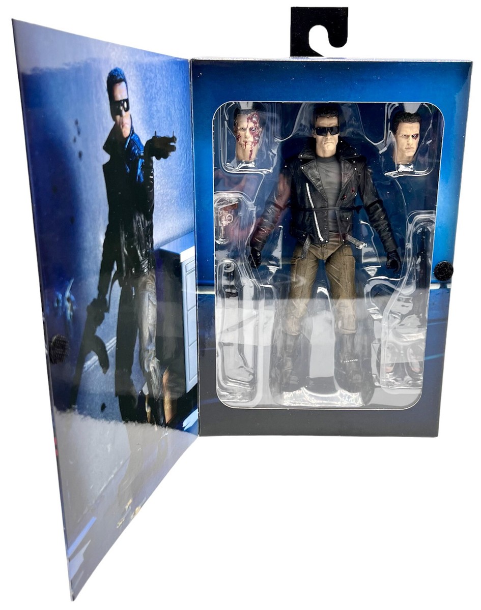 Neca T-800 Terminator Action Figure 2015 Police Station