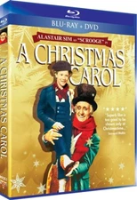 A CHRISTMAS CAROL New Blu-ray + DVD 1951 Restored Original B&W Alastair Sim