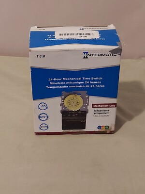 Intermatic T101M Swimming Pool Timer Mechanism 40 Amp 125 Volt On / Off Trippers