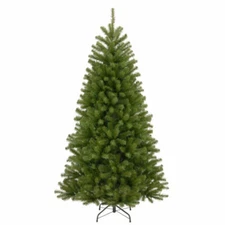 Amazon.com: National Tree Company 7.5 ft Unlit North Valley Spruce... 