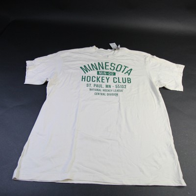 Minnesota Wild adidas Short Sleeve Shirt Men's Cream/Green New