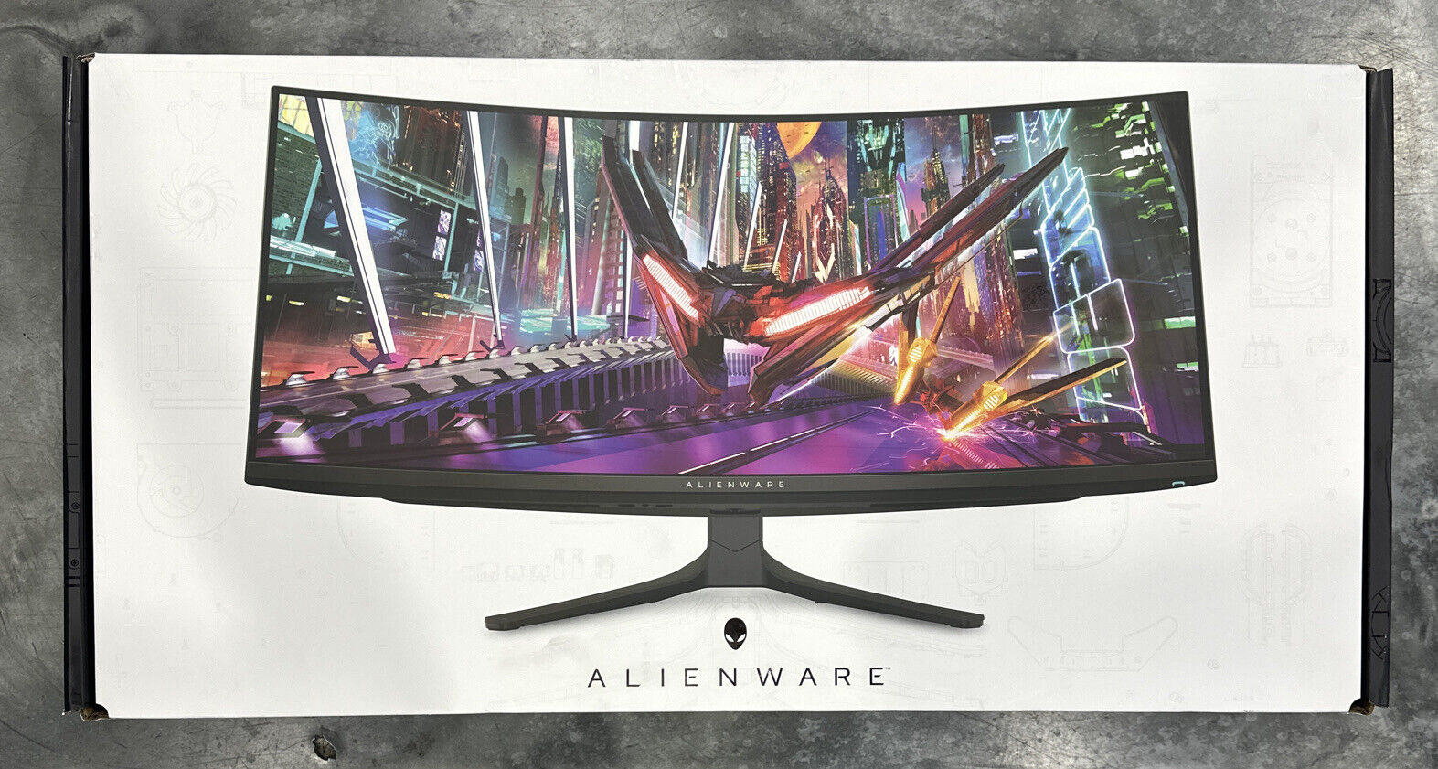 Alienware AW3423DWF 34 Quantum Dot OLED Curved Ultrawide Gaming Monitor  165Hz AMD FreeSync Premium Pro VESA HDMI,USB Dark Side of the Moon  AW3423DWF - Best Buy