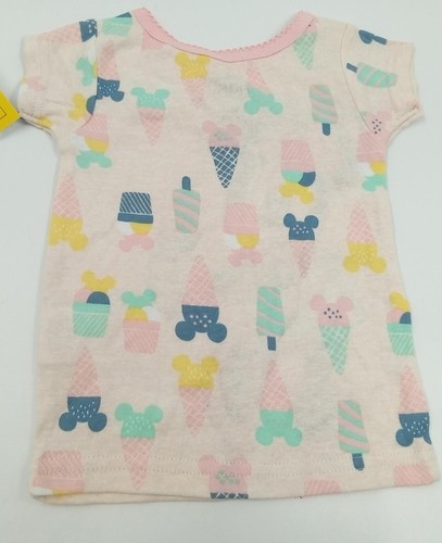 Lot 3 Disney Baby: Minnie Mouse & Elsa Frozen 12M Girls Shirts Brand New - Picture 8 of 8