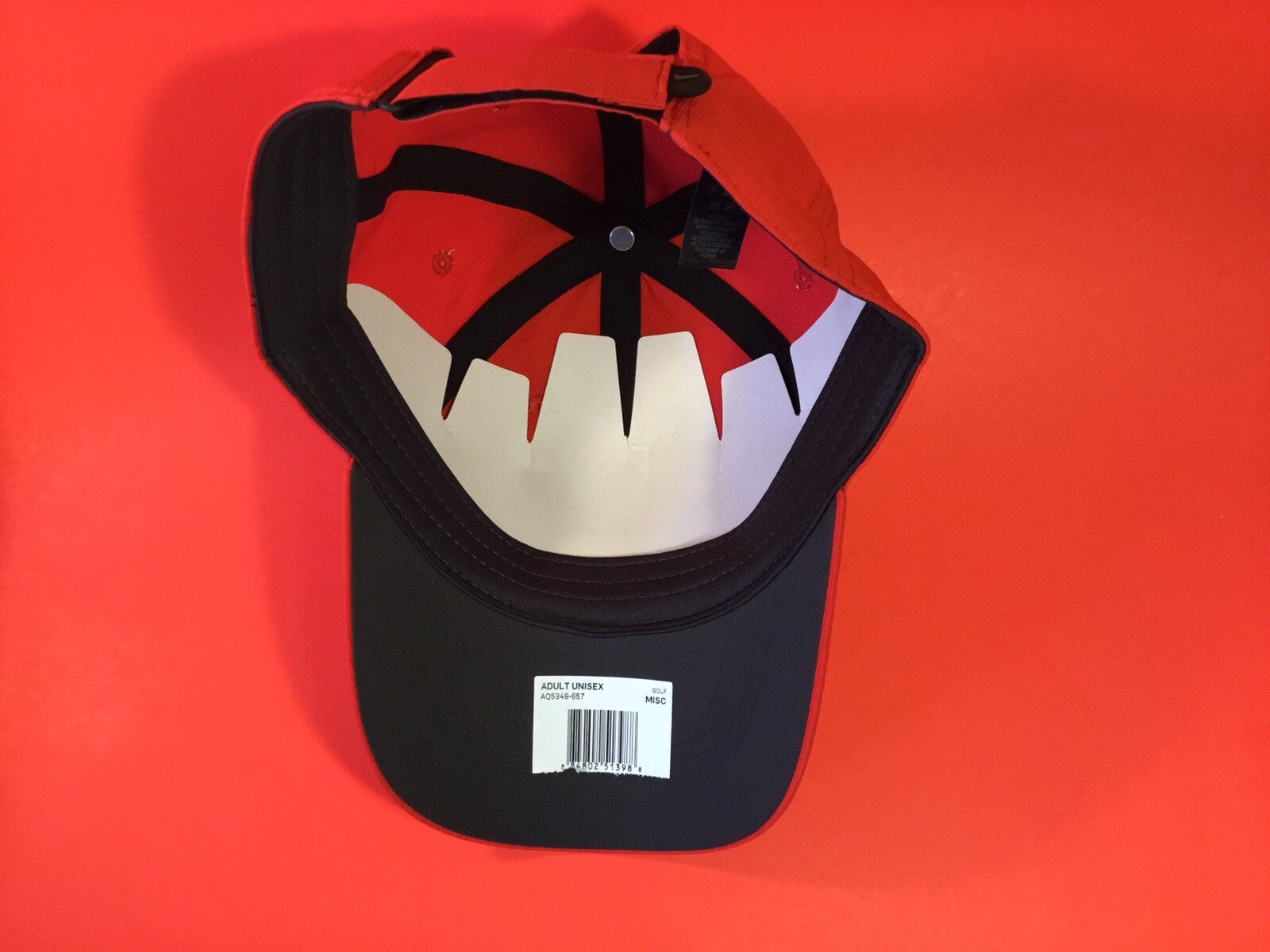 NIKE MISC DRI-FIT Adult Unisex Snapback Hat ONE SIZE Red NEW thumbnail 12