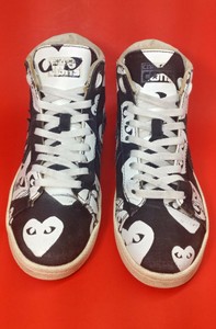 converse black heart