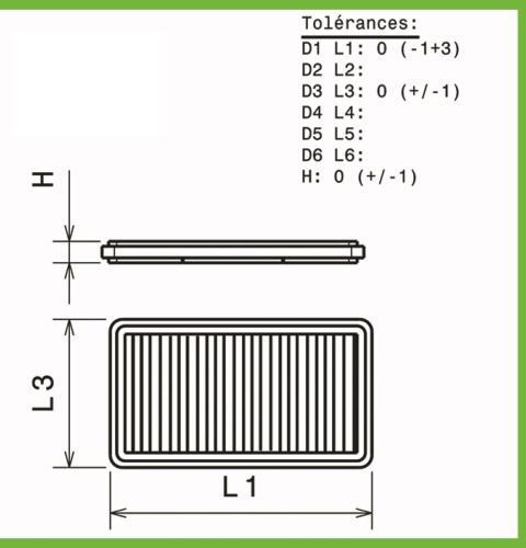 Luftfilter Green FüR Hyundai Coupe Ab 2002 Bis 2003 2.0Li 16V-138PS-image