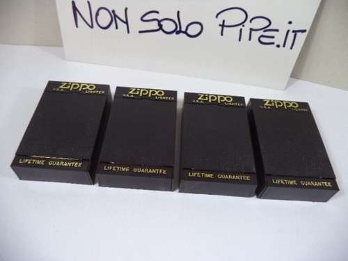zippo lighter PEACE COLOR COLLECTION SERIES BRASS NUOVO ANNO 1995 4 PIECES - Imagen 17 de 17