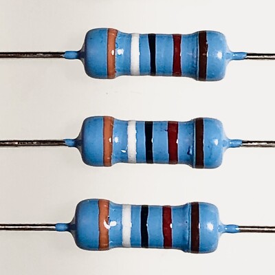 [10x] Metal Film Resistor 39kΩ 1/2W 1% Axial
