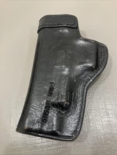 Black Leather Don Hume Clip-On IWB Holster Right XD 40 Glock 23 19 h715 xd40..