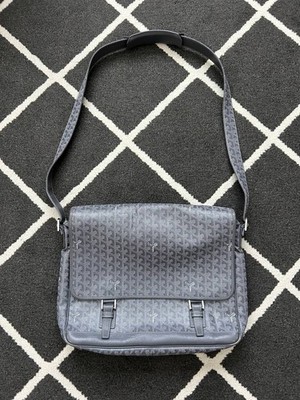 2013 Goyard Grand Bleu GM Messenger Bag