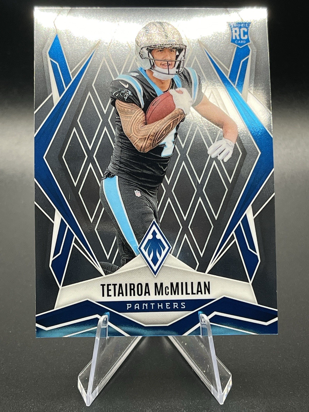 2025 Phoenix Tetairoa McMillan RC Base #155 Carolina Panthers Rookie (RC)