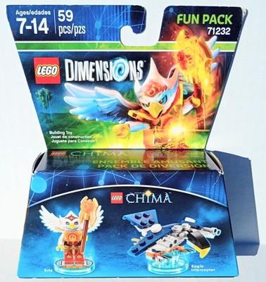 NEW LEGO Dimensions Legends o Chima Eris Fun Pack Eagle Interceptor 71232 Figure