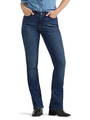 Lee Women's Ultra Lux Comfort with Flex Motion Bootcut Jean Royal Chakra 12 M...