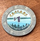 Vintage Caesars Lake Tahoe, Nevada Poker Gaming Casino $1 Chip — photo 2