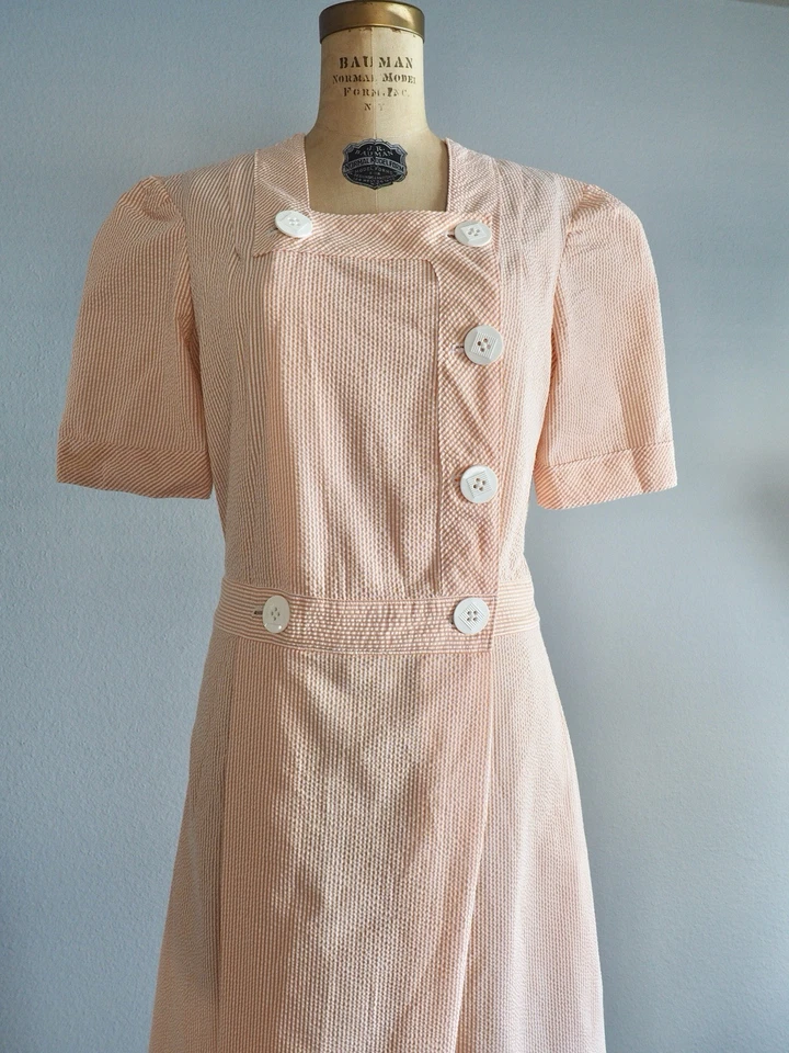 Vestido Reproducción Años 20 Patrón Vintage NUEVO  Foto 2 de 4