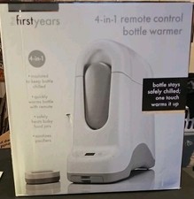 The First Years Remote Control Baby Bottle Warmer  Chiller New W/Open Box