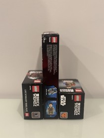 LEGO Star Wars BrickHeadz 40795 Luke, 40675 Cody, 75099 Rey's Speeder (Brand New