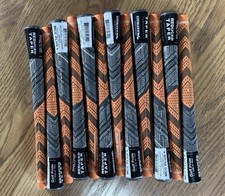 Golf Pride MCC Plus 4 Standard Golf Club Grips Rubber Orange/Gray/Black
