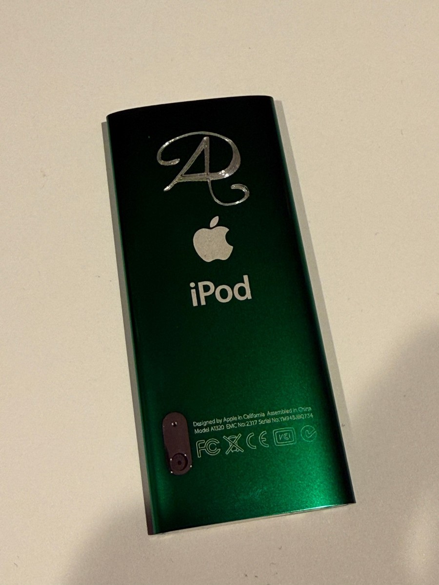 Apple iPod Nano 5th Gen 16GB Green A1320 MP3 Player Tested Working